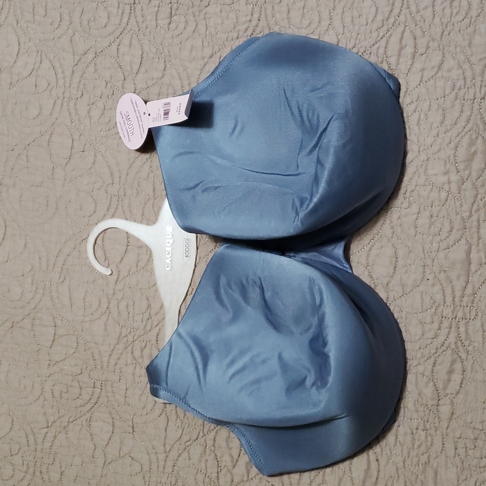 NWT 40DDD Cacique Smooth Satin Full Coverage